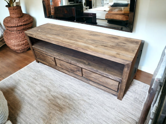 Meuble TV teck vielli