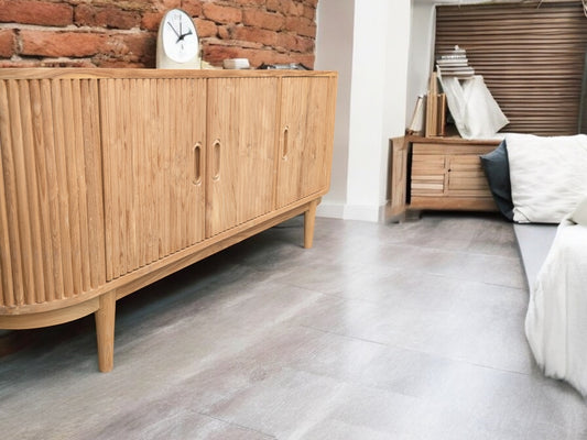 Meuble tv teck massif "Mentawai"