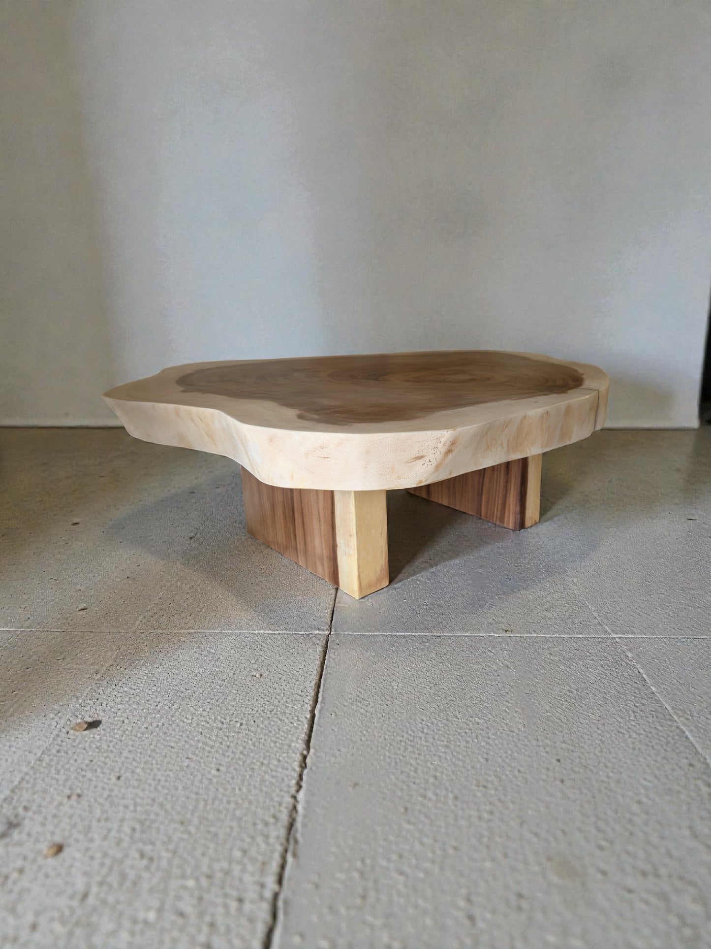 Table basse 100% sur massif