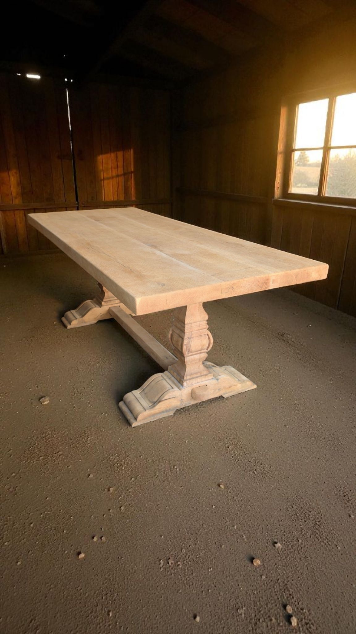 Table monastère ancienne + rallonges