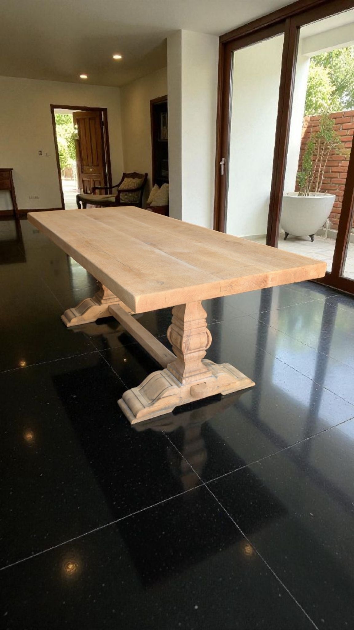 Table monastère ancienne + rallonges